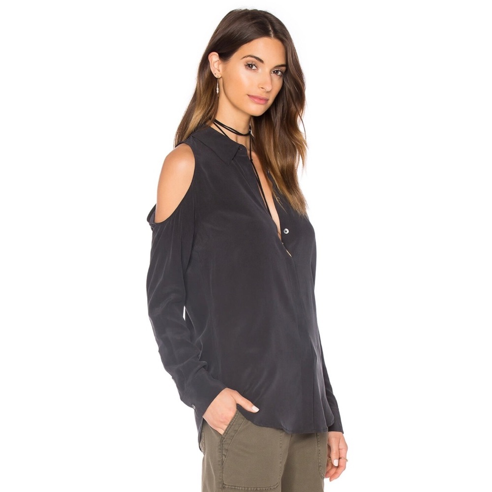Equipment | Nixie Open Shoulder Blouse
